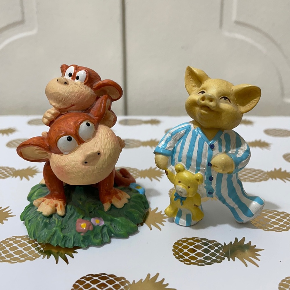 VINTAGE RUSS FIGURINES